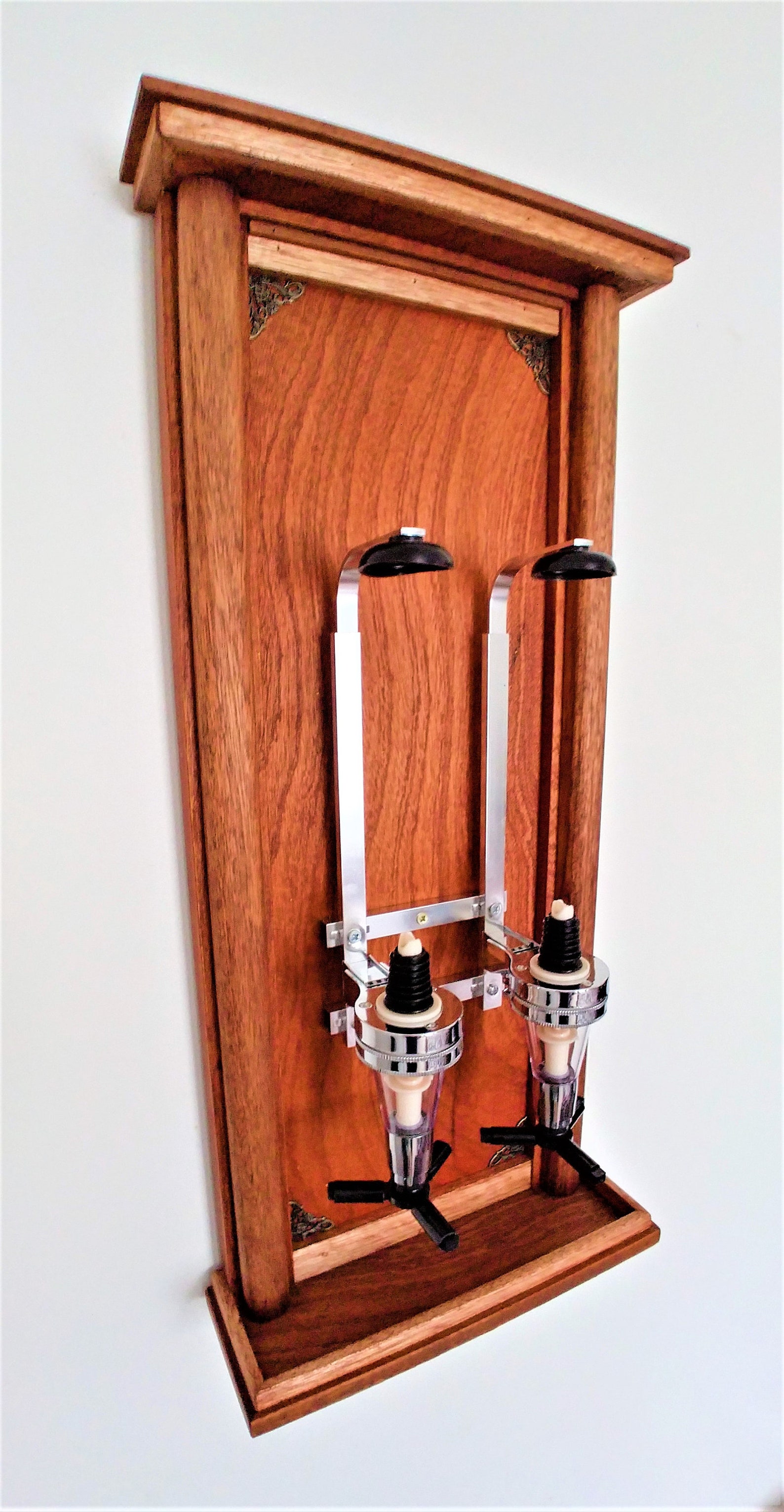 Mini Bar/ Alcohol Dispenser/ Whiskey Wall Mount Bottle Holder/ Etsy