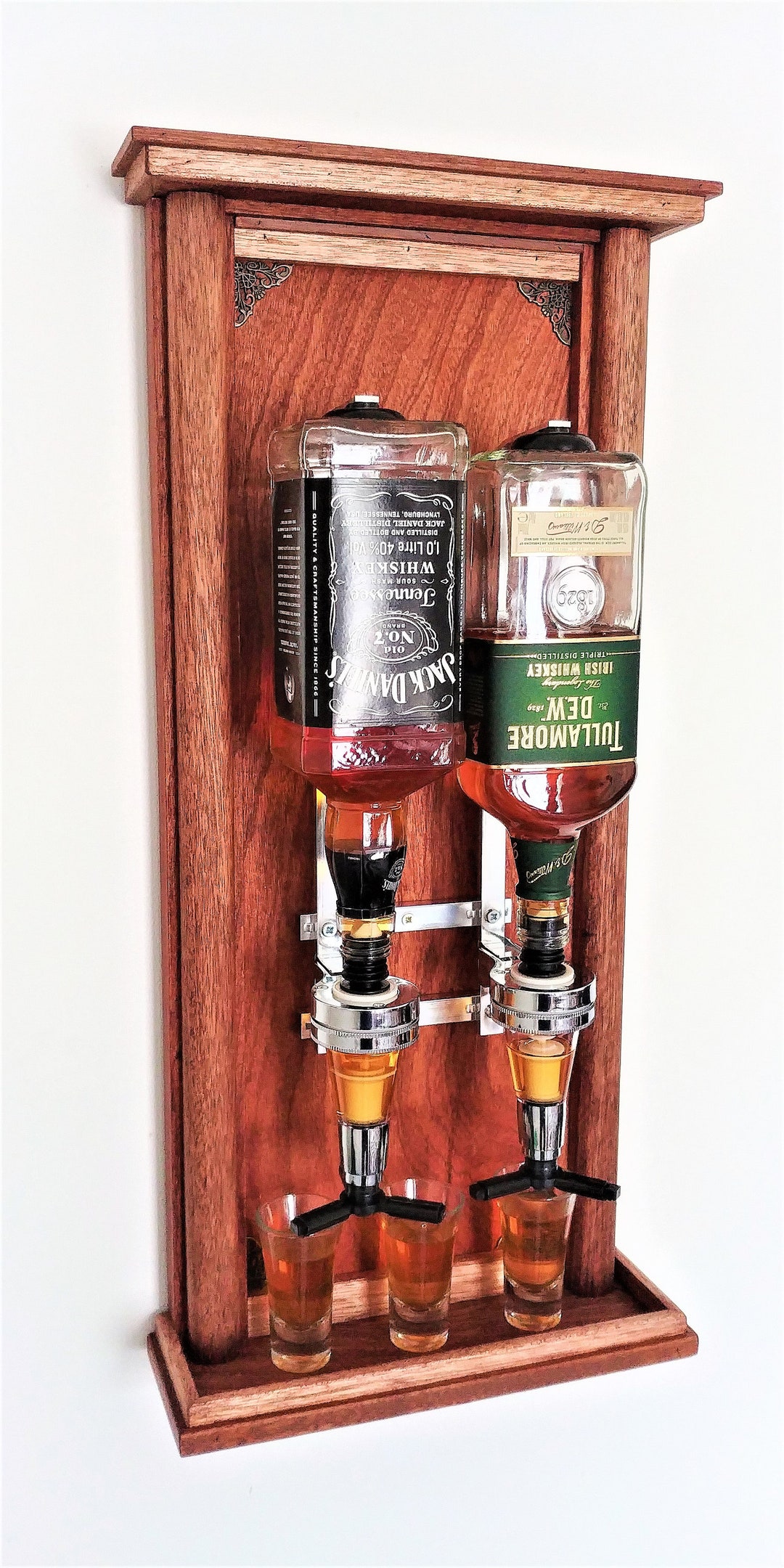 HOLDER for 6 bottles of Ma Petite Brasserie beer in wood with bottle opener  for 25, 33 and 50 cl bottles SOURIRE DES SAVEURS, Wi