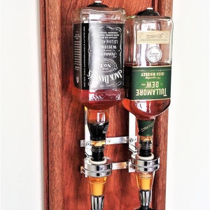 Mini Bar/Dozownik alkoholu/Uchwyt ścienny na butelkę whisky/Przechowywanie whisky/Dozownik whisky/Prezent dla niego/dla taty/prezenty dla mężczyzn