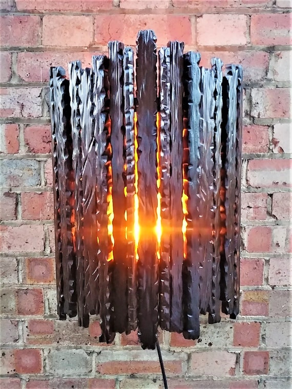 Flame effect wall lights deals