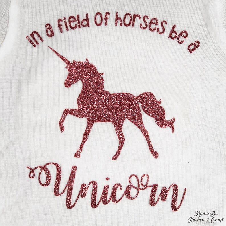 unicorn shirt iron on