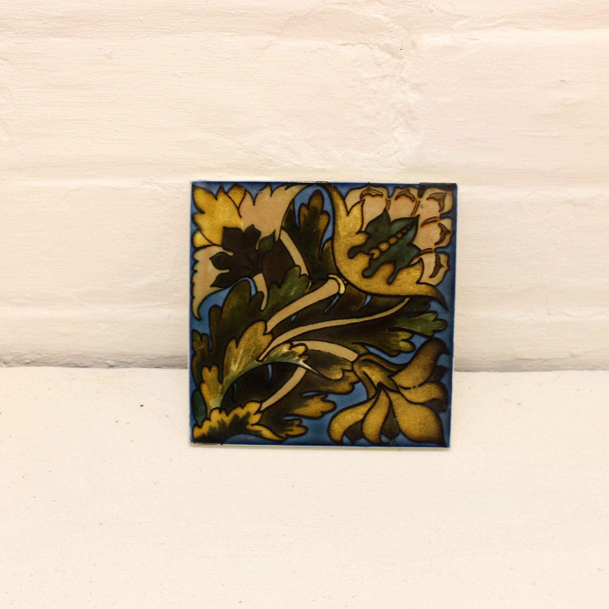 Art Nouveau Style Ironbridge Decorative Ceramic Tile Etsy UK