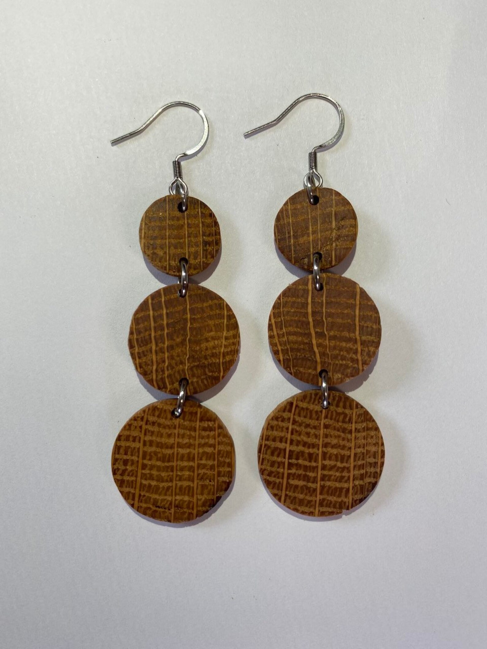 Bourbon/Whiskey Barrel Earrings Etsy
