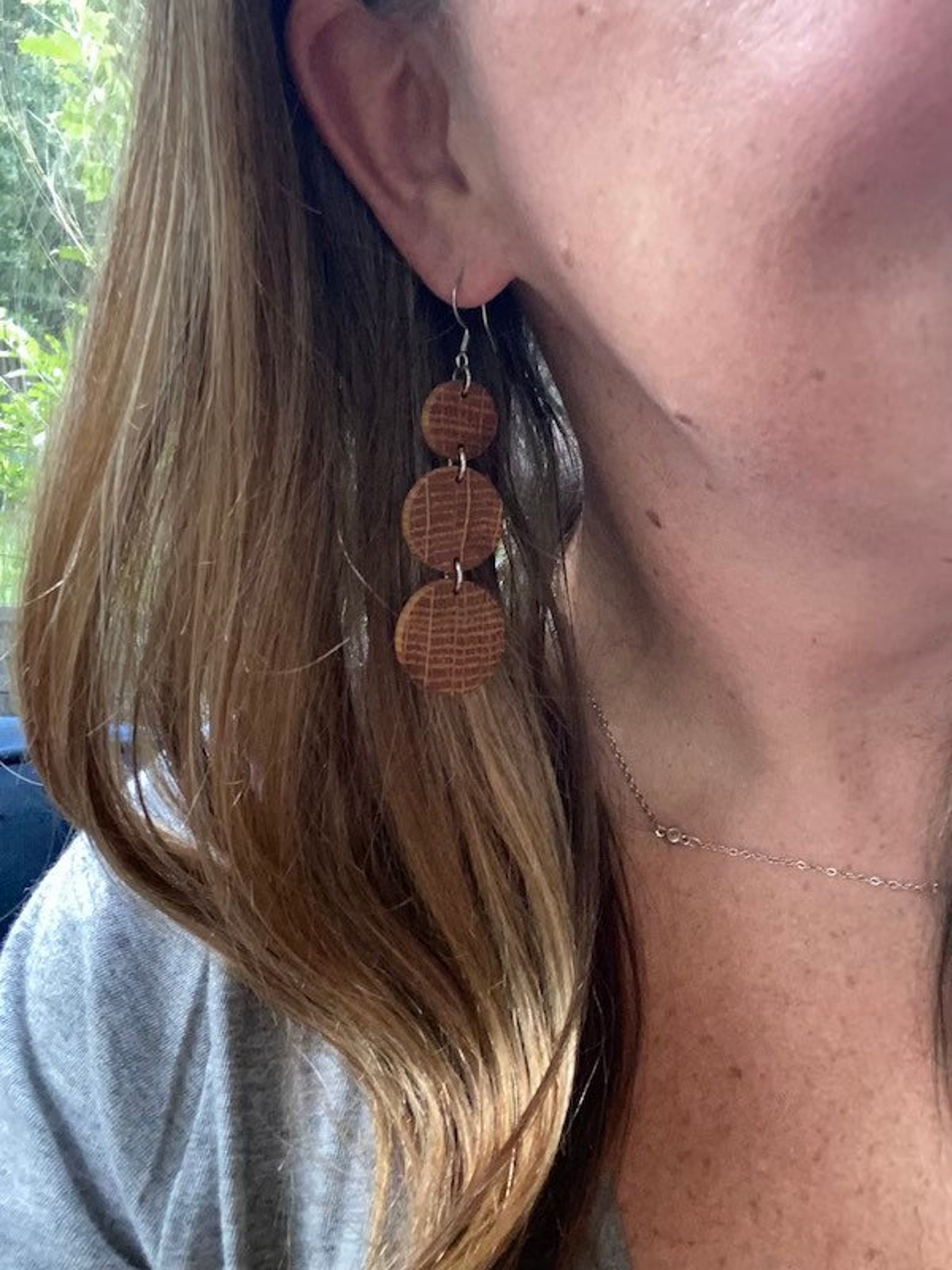 Bourbon/Whiskey Barrel Earrings Etsy