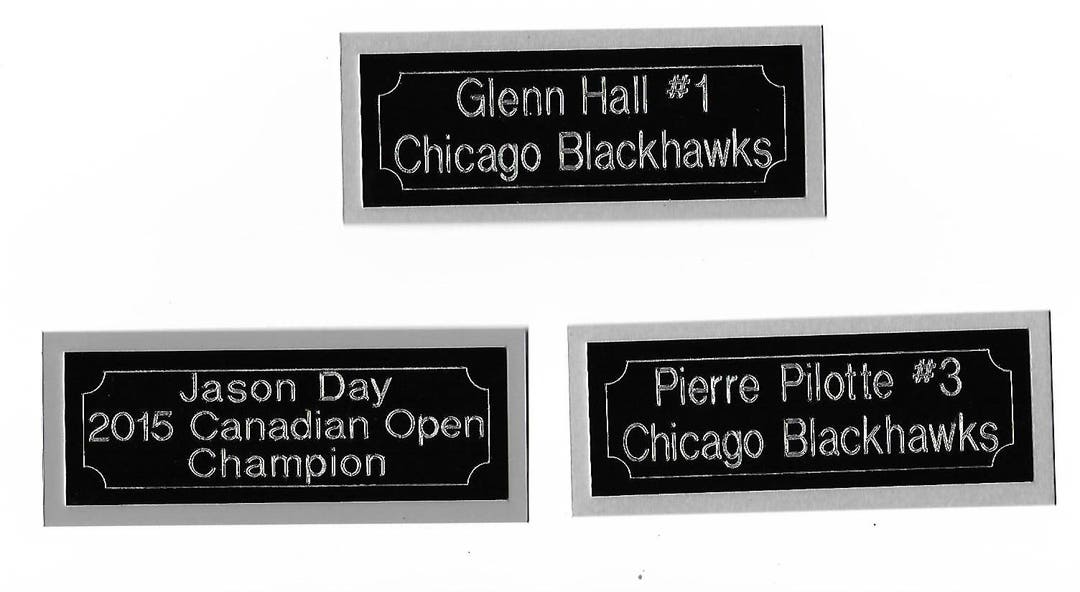 Custom Engraved Nameplate Etsy