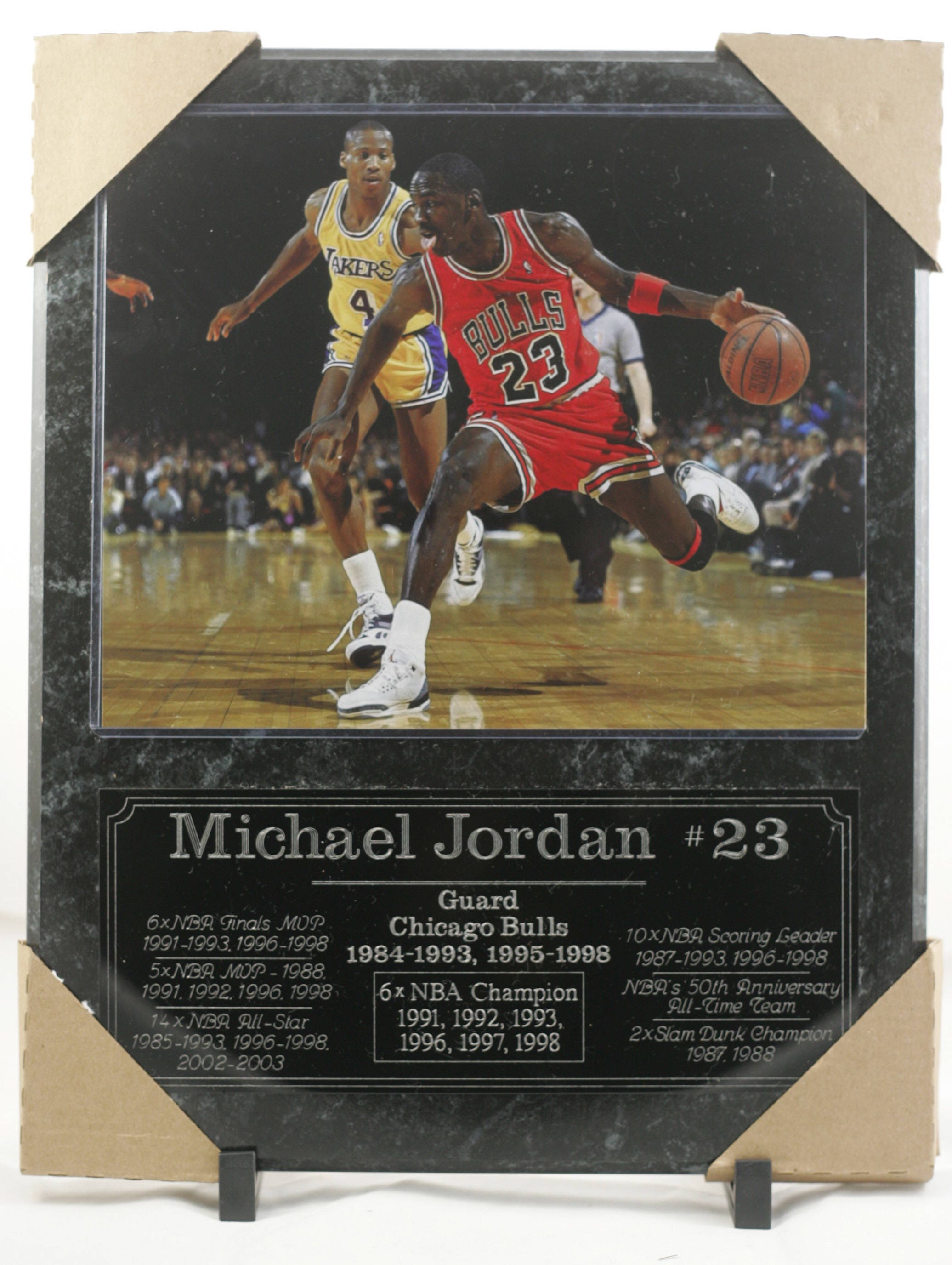 michael jordan plaque