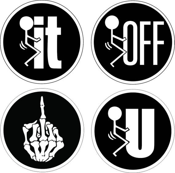 3/" HO LEE CHIT Decal Funny Helmet Hard Hat Motorcycle Sticker