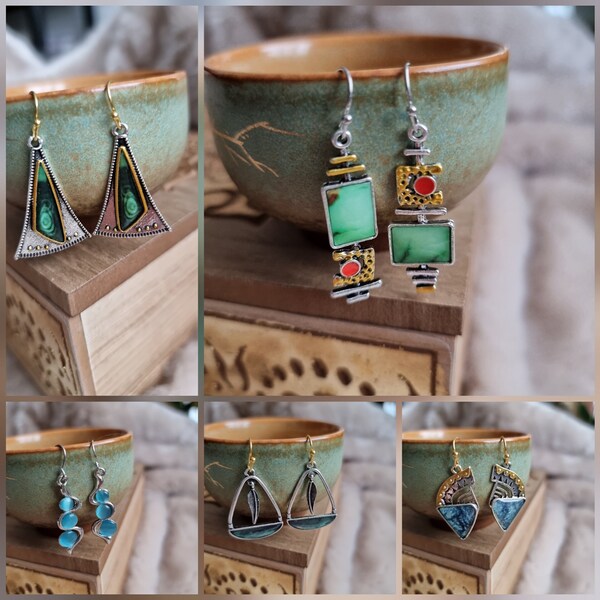 Bohemian Earrings Etsy