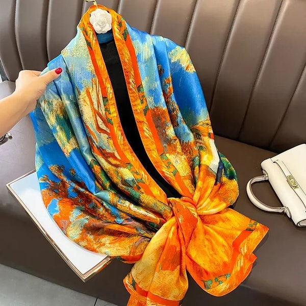 Handmade Silk Scarf Etsy UK