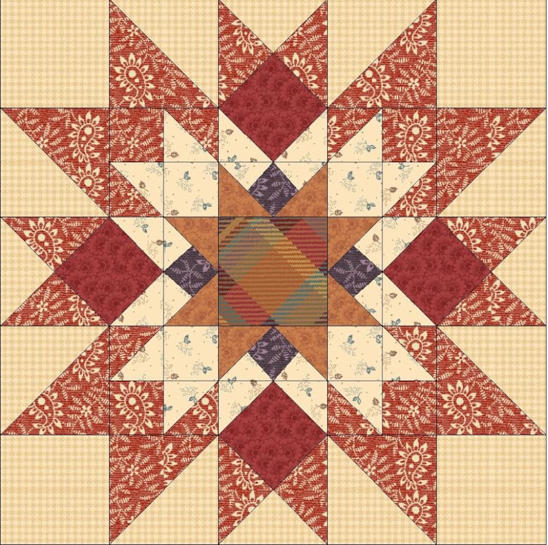 Patrón de colcha Bridle Path de Lynn Wilder / Sew’n Wild Oaks / Colcha de retazos estilo herencia / Estilo de reproducción / Regalo de boda imagen 3