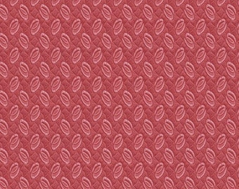 Timeless Stitches Fabric - R602016D - Dark Pink Jacquard - Lynn Wilder - Marcus Fabrics - 1/2 yard