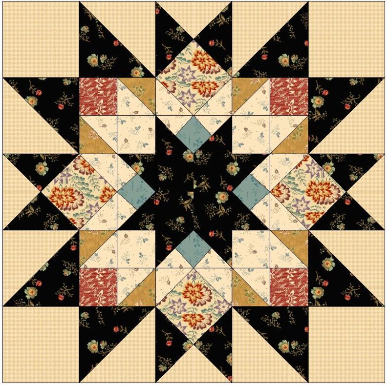Patrón de colcha Bridle Path de Lynn Wilder / Sew’n Wild Oaks / Colcha de retazos estilo herencia / Estilo de reproducción / Regalo de boda imagen 5
