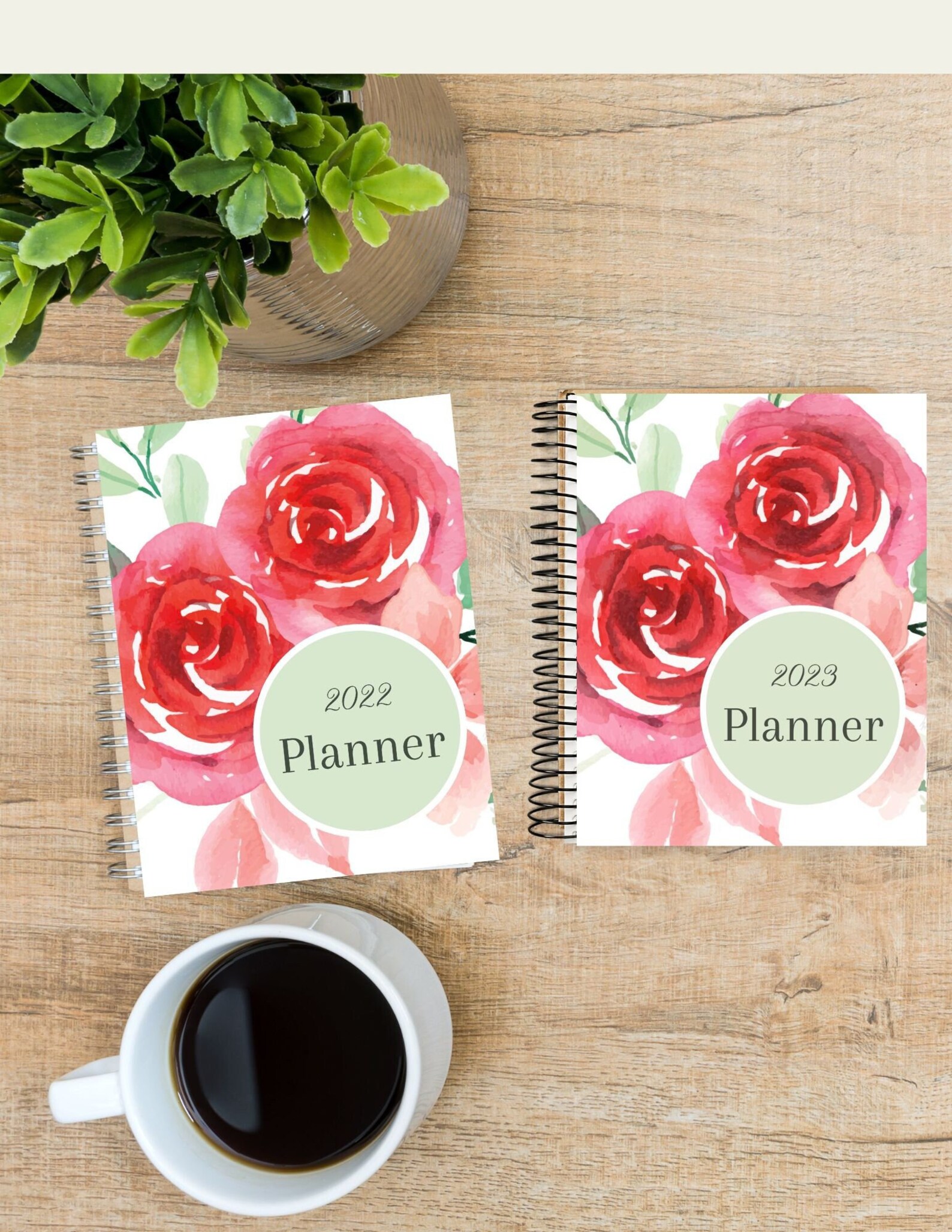 Colorful Flower Printable Daily | Weekly Planner Template - Etsy