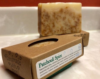 Handcrafted All Natural Soap - Patchouli Spice