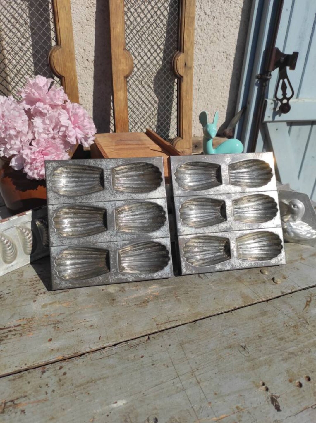 Vintage Baking Tray Madeleine Cake Molds Dish Dessert Cookie Etsy