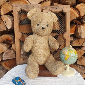 Old teddy bear - 50s toy - French teddy bear - Teddy bear