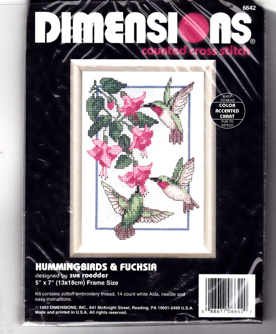 Dimensions Counted Cross Stitch Kit 12/"X12/"-Oriental Orchids 14 Count