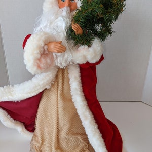 Santa Claus Father Christmas Figure Decoration 15&quot; St. Nicholas