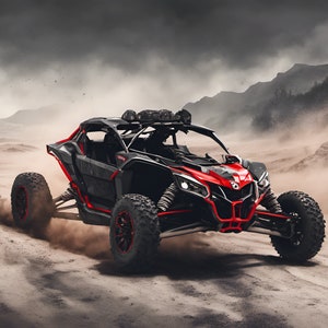 Red X3 (can am) Sublimation,
