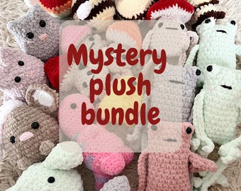 Mystery Plushie Bundle | Handmade Crochet Plushies