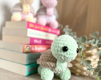 Crochet Tortoise Plush Toy | Handmade Amigurumi Tortoise