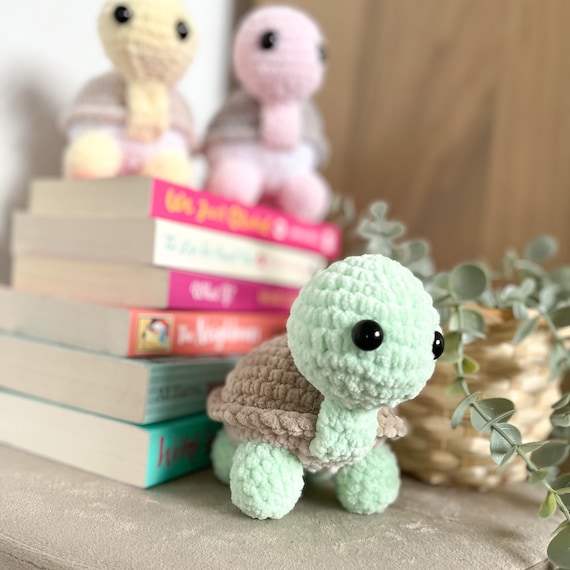 Crochet Tortoise Plush Toy | Handmade Amigurumi Tortoise