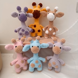 Plush Giraffe Toy | Handmade Crochet Bild 1