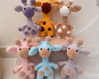 Plush Giraffe Toy | Handmade Crochet