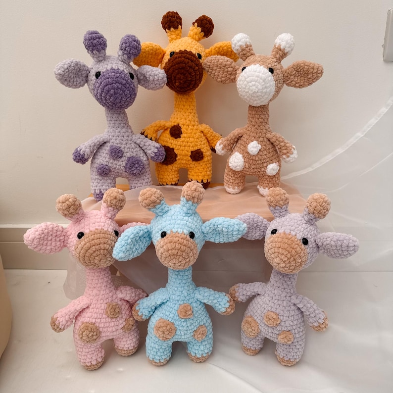 Plush Giraffe Toy | Handmade Crochet Bild 1