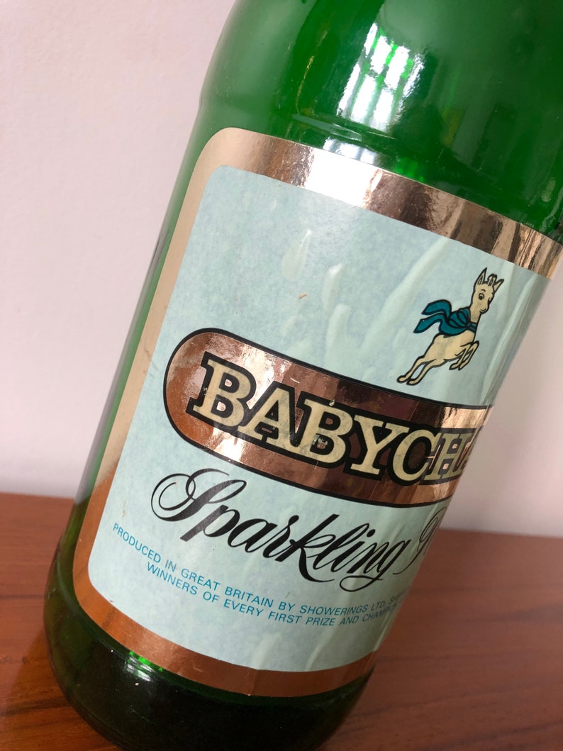 Large 17.5 Tall Vintage Babycham Money Box/ Bottle Etsy