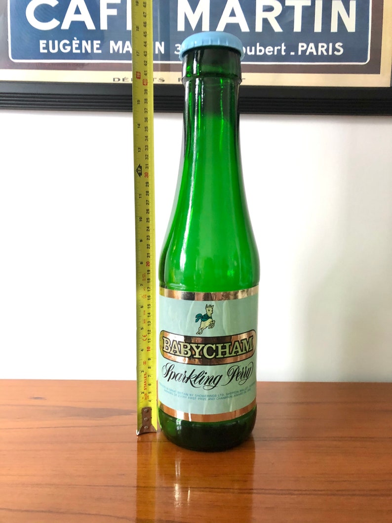 Large 17.5 Tall Vintage Babycham Money Box/ Bottle Etsy