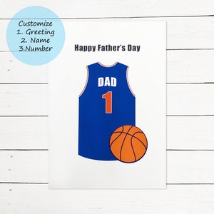 Basketball | Greeting Card | Birthday | Father&#39;s Day | Dad