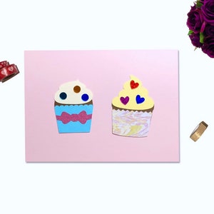 Cupcakes Birthday Card | Happy Birthday