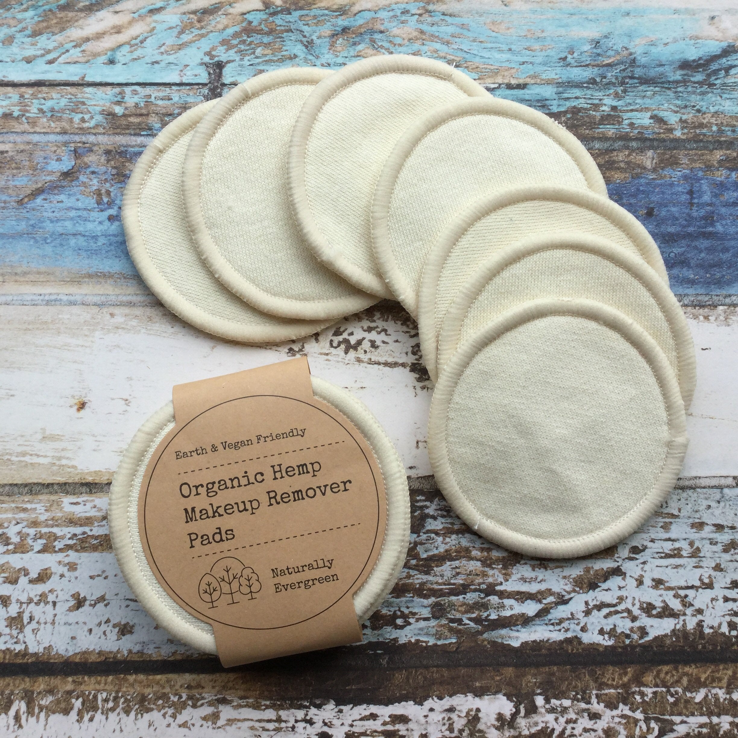 Organic Hemp Makeup Remover Rounds Face Wipes Organic Face Etsy Canada
