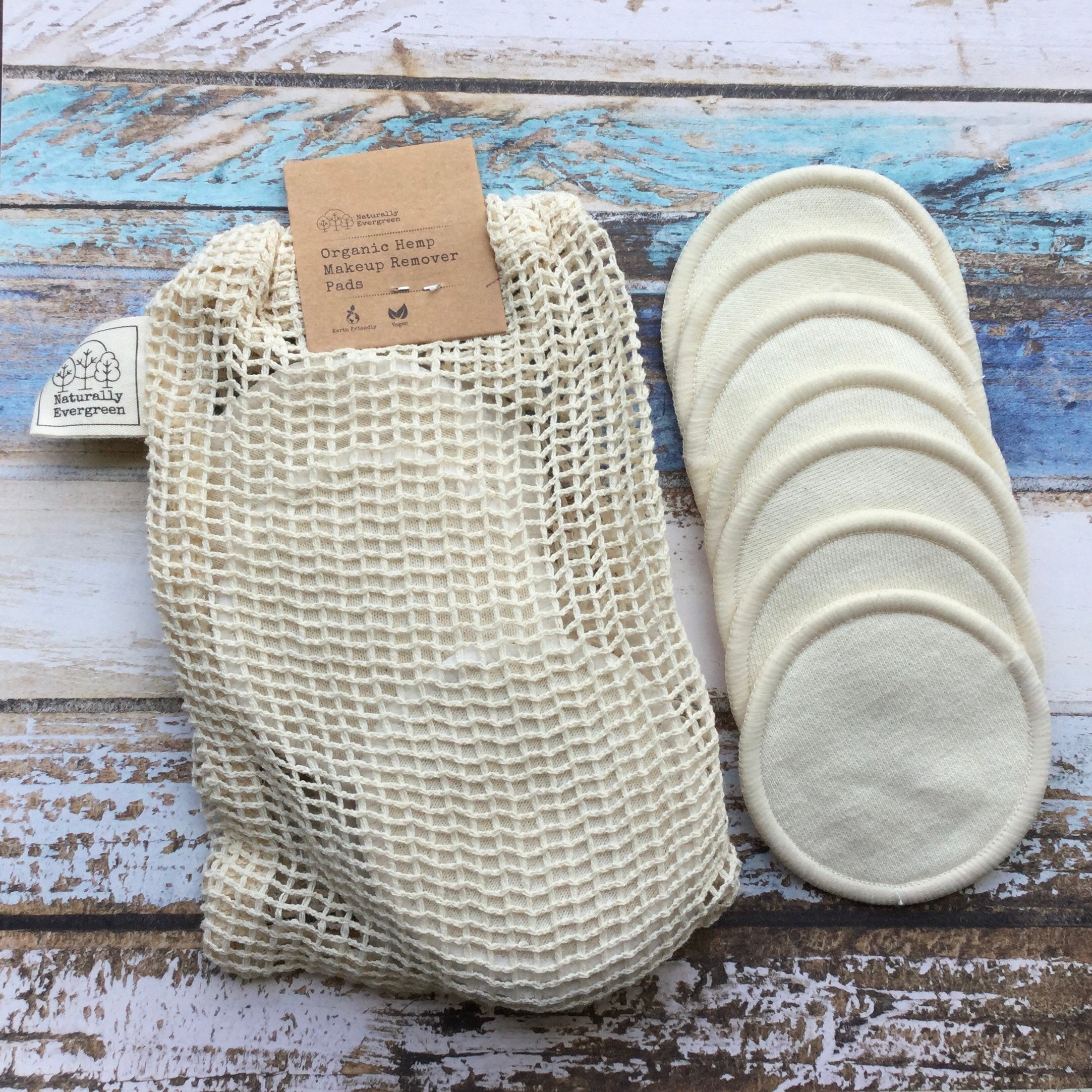 Organic Hemp Makeup Remover Rounds Face Wipes Organic Face Etsy Canada