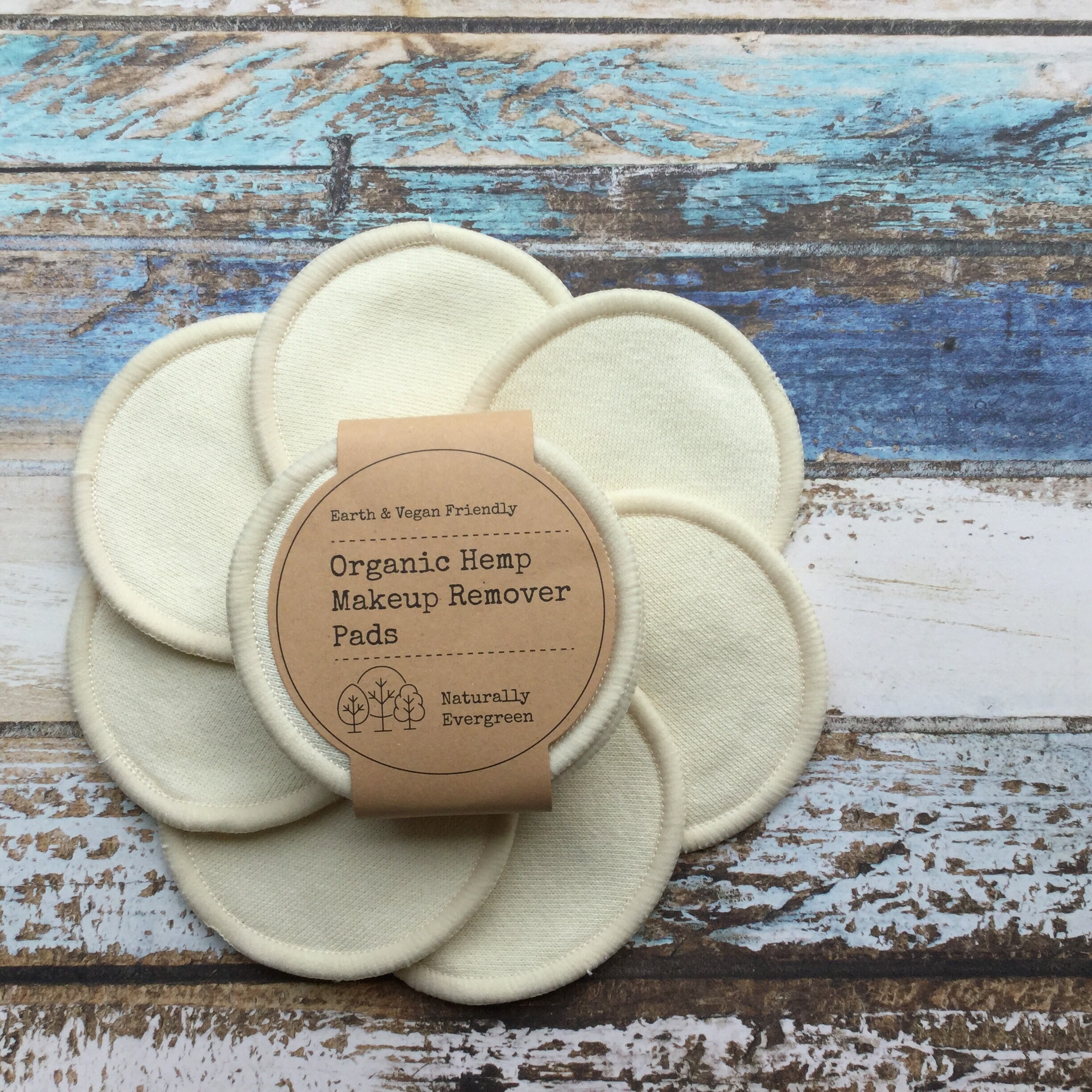 Organic Hemp Makeup Remover Rounds Face Wipes Organic Face Etsy