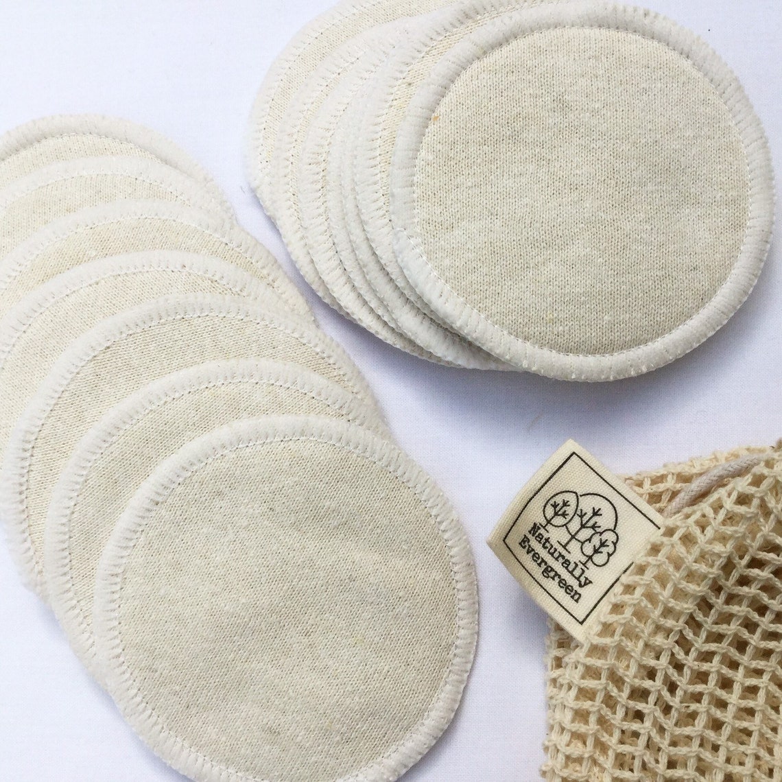 Organic Hemp Makeup Remover Rounds Face Wipes Organic Face Etsy Canada