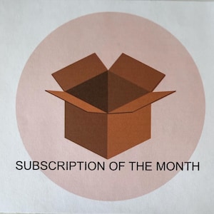 Monthly subscription / Mystery various product in the box