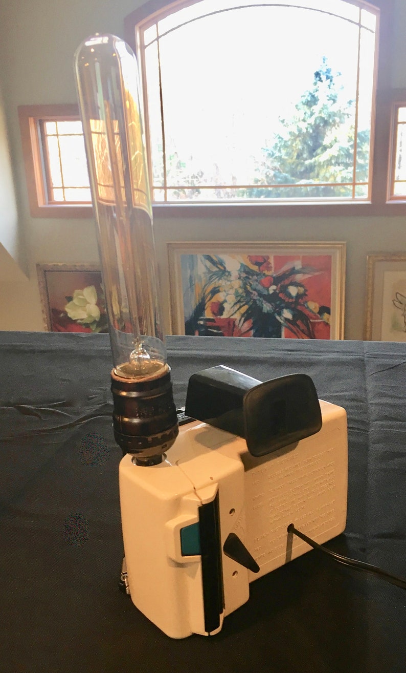 Vintage Polaroid Land Camera Lamp
