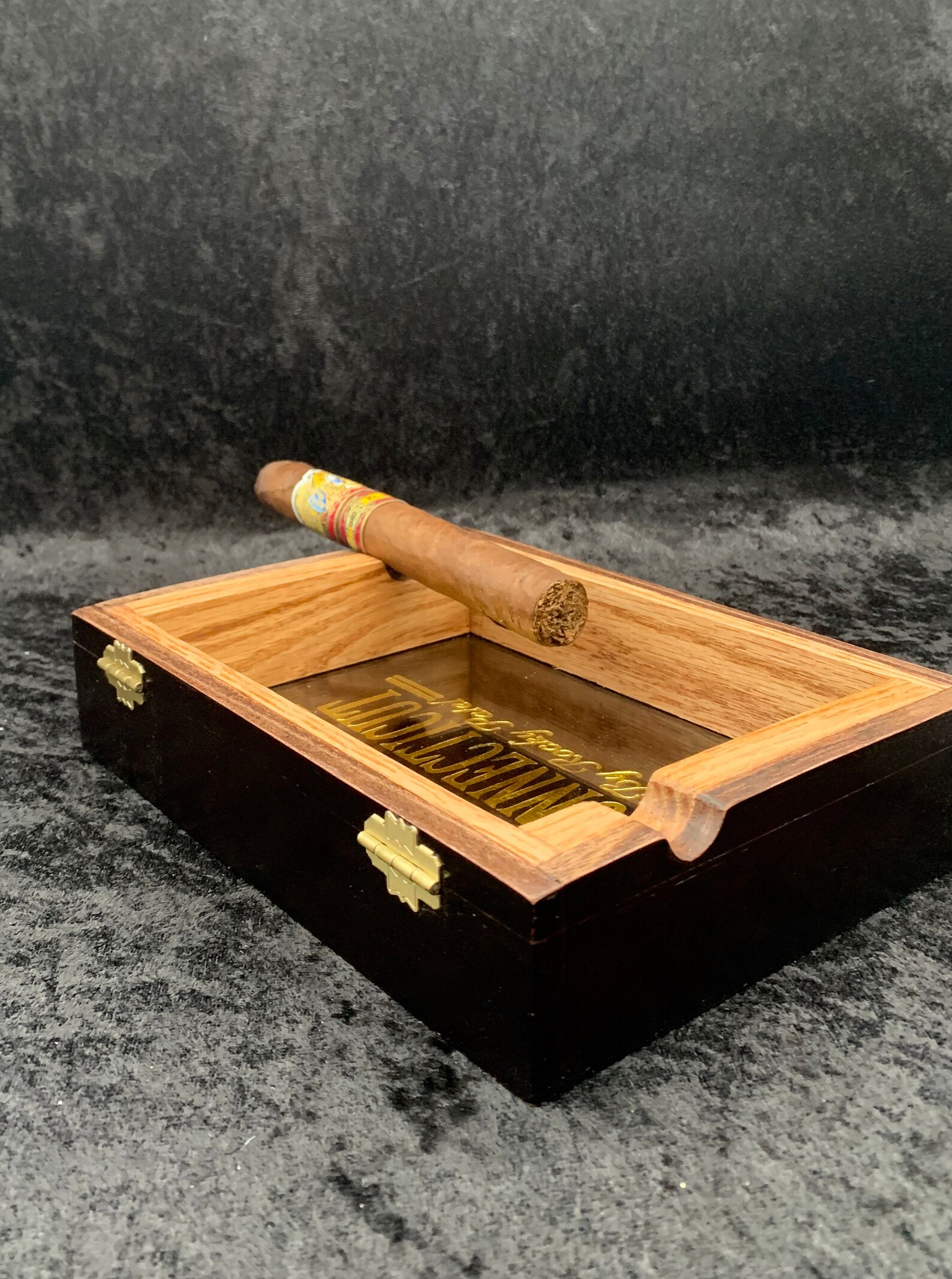 Rocky Patel Cigar Box Ashtray Etsy