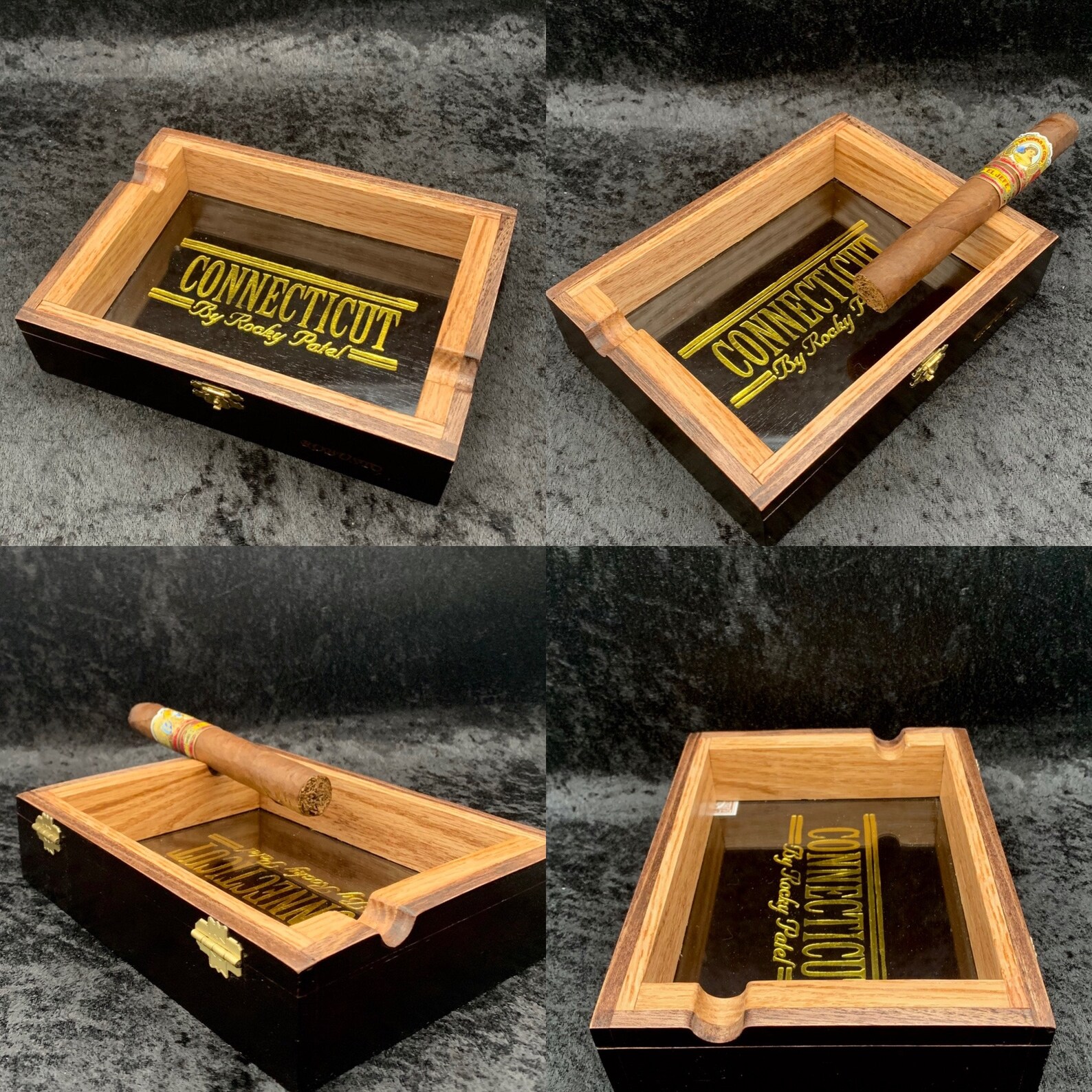 Rocky Patel Cigar Box Ashtray Etsy
