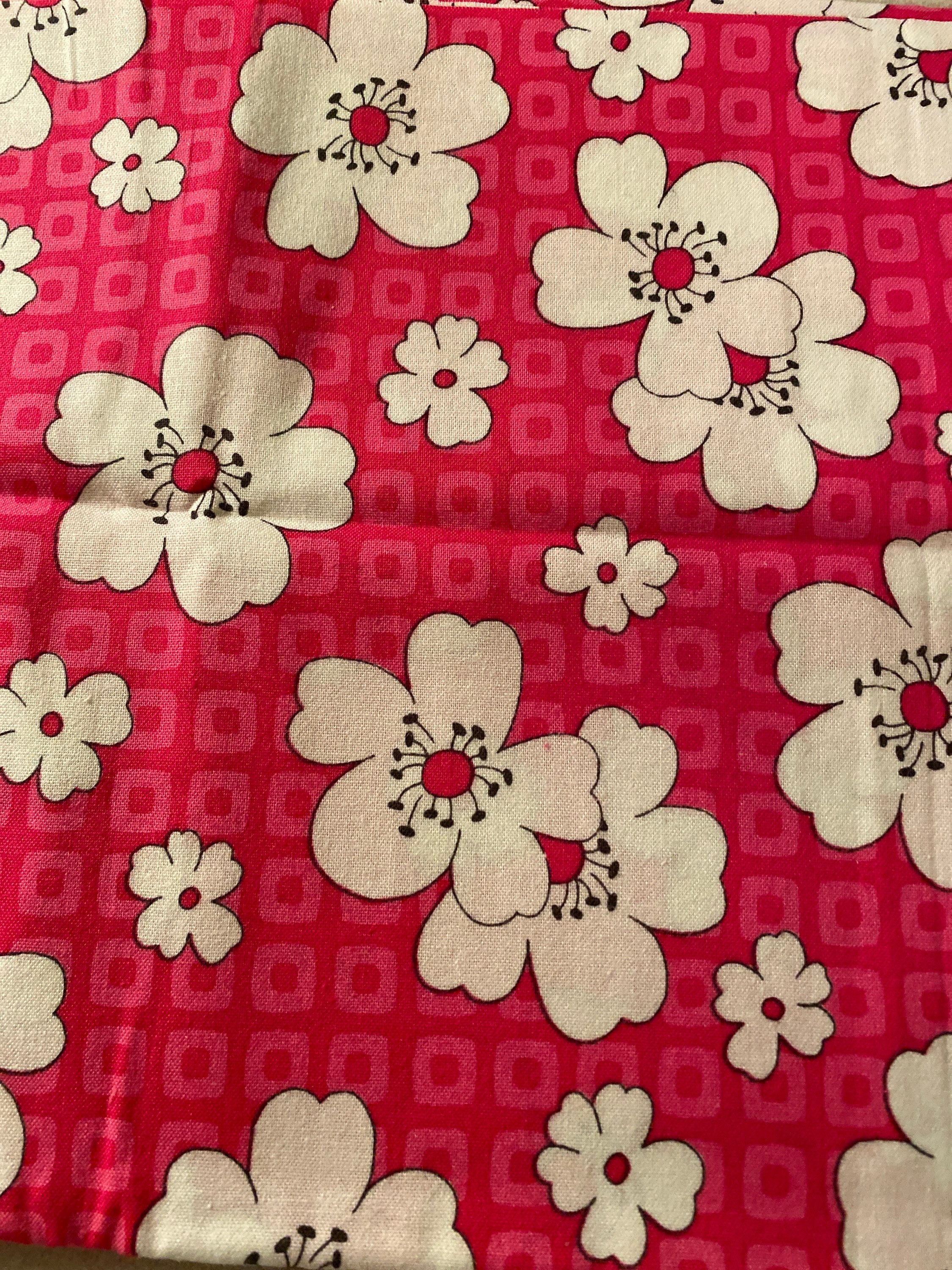 Mojito Pink White Floral Windham Fabrics | Etsy