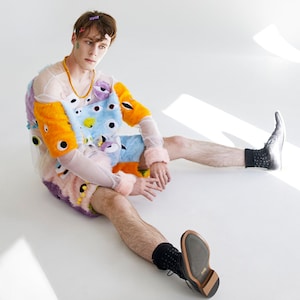 Man U Trippin Furry Eye Shorts
