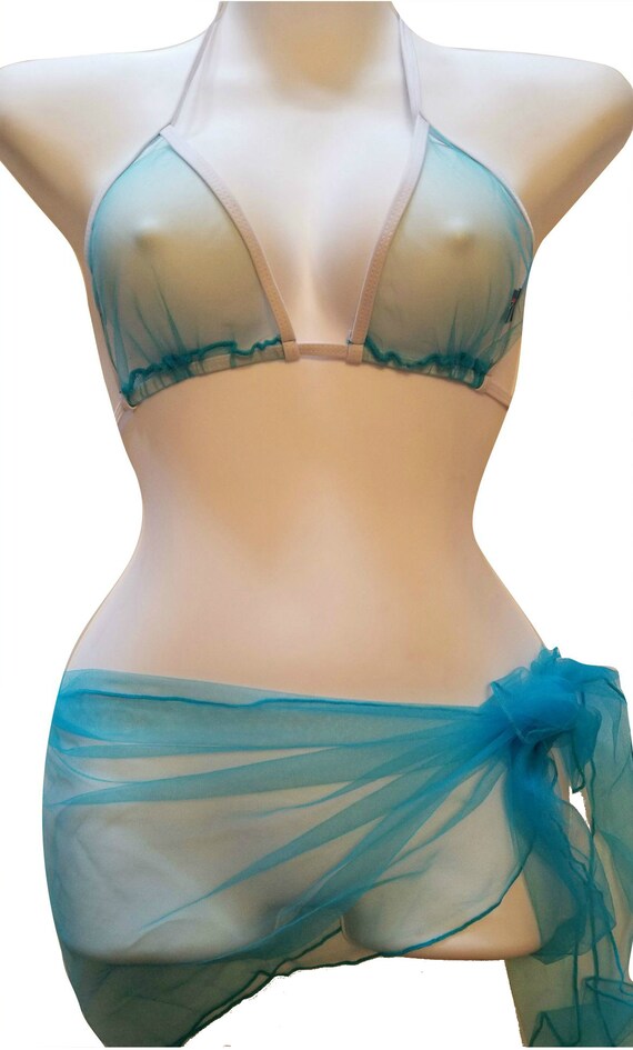 ultra sheer swimwear