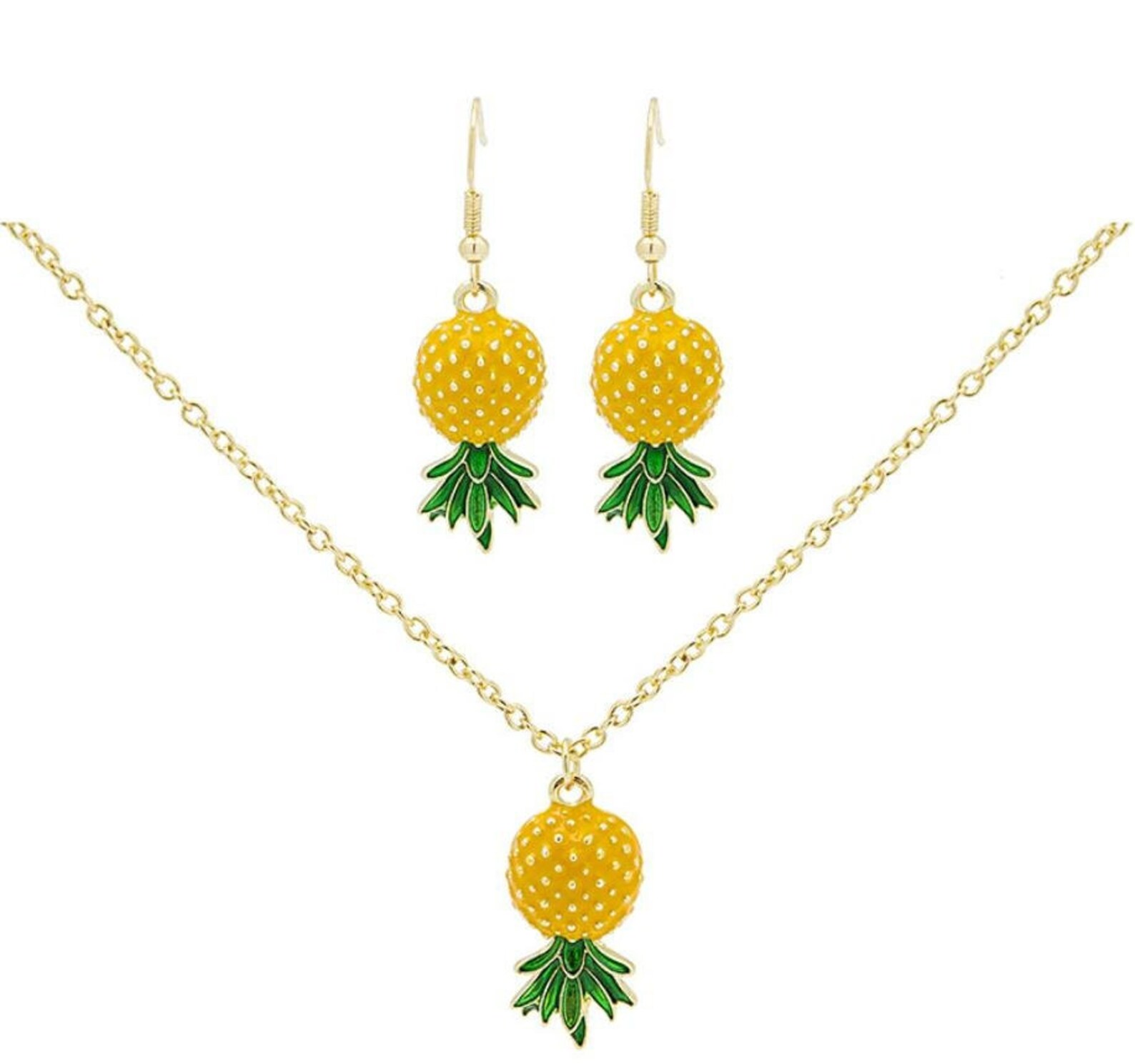 Upside Down Pineapple Swinger Lifestyle Pendant Necklace With Etsy