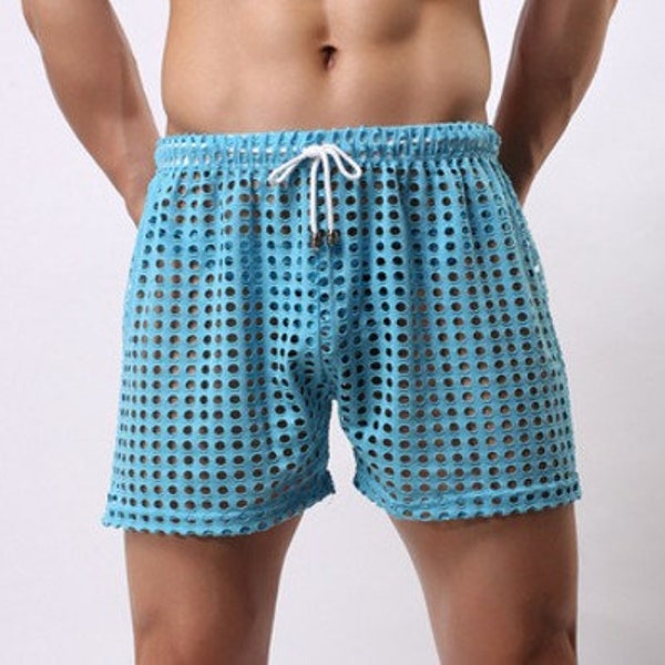 See Through Men Shorts Etsy