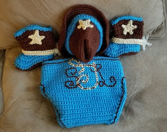 Gemacht, um Baby-Cowboy-Set bestellen.