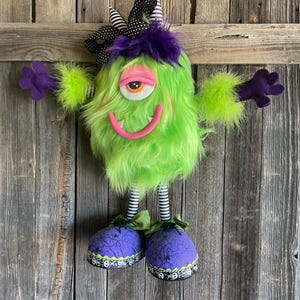 Furry Monster Wreath Attachment