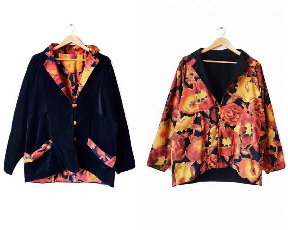 Unique Jacket, 80s Jacket, Vintage Jacket, Corduro