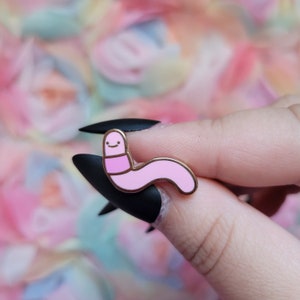 Shelby enamel pin